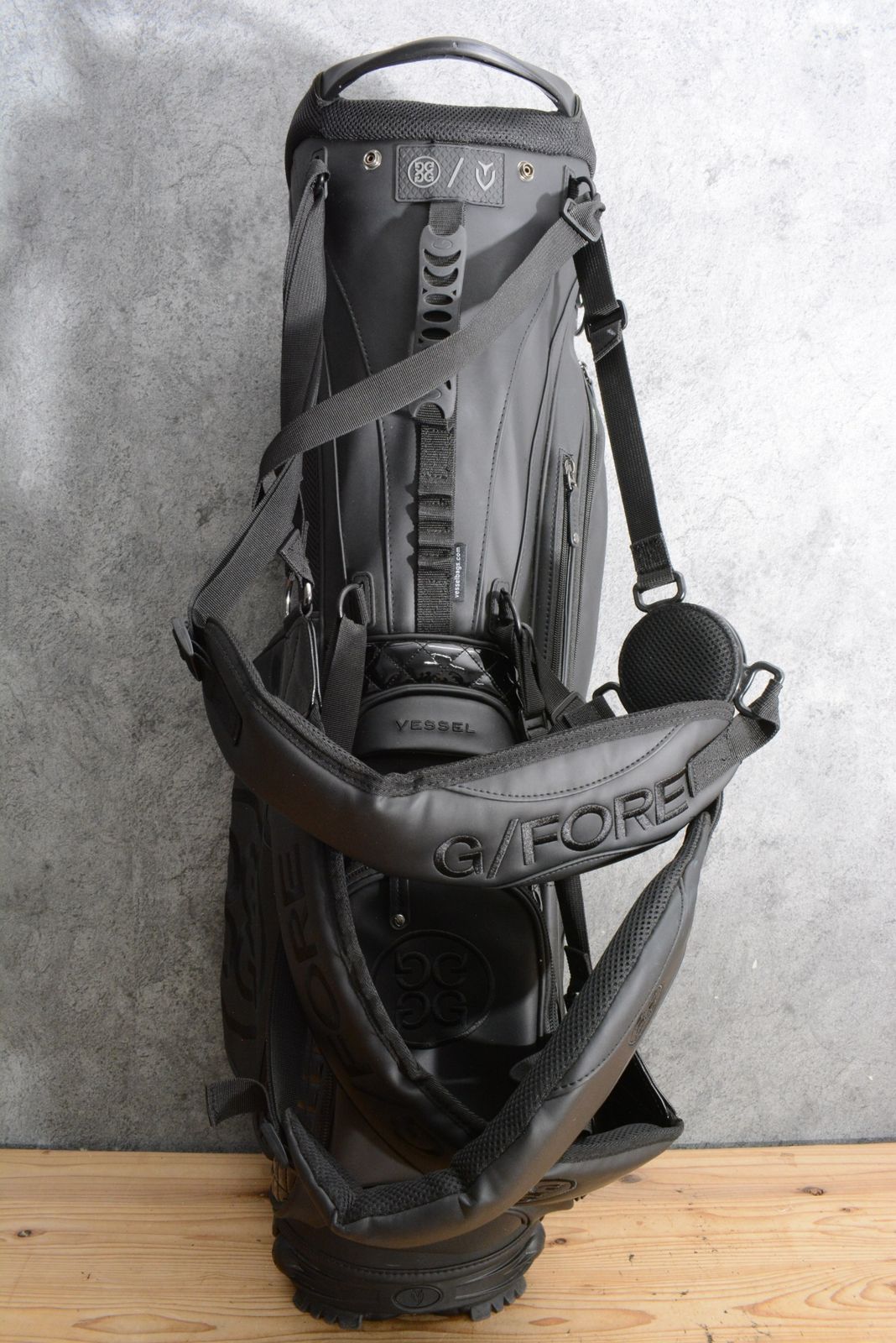 8.5型 4分割】ジーフォア G/FORE VESSEL コラボ スタンド式 キャディ