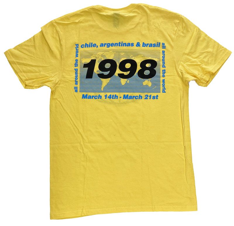 オアシス・OASIS・1998 WORLD TOUR SOUTH AMERICA・Tシャツ・ロックT