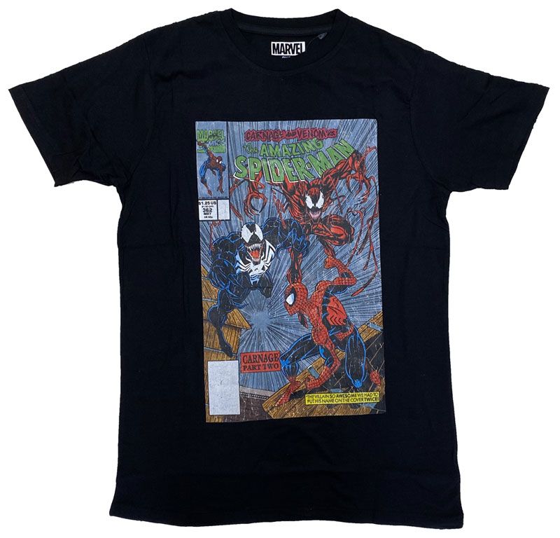 MARVEL COMICS・スパーダーマン・VENOM & CARNAGE・Tシャツ・コミックT 