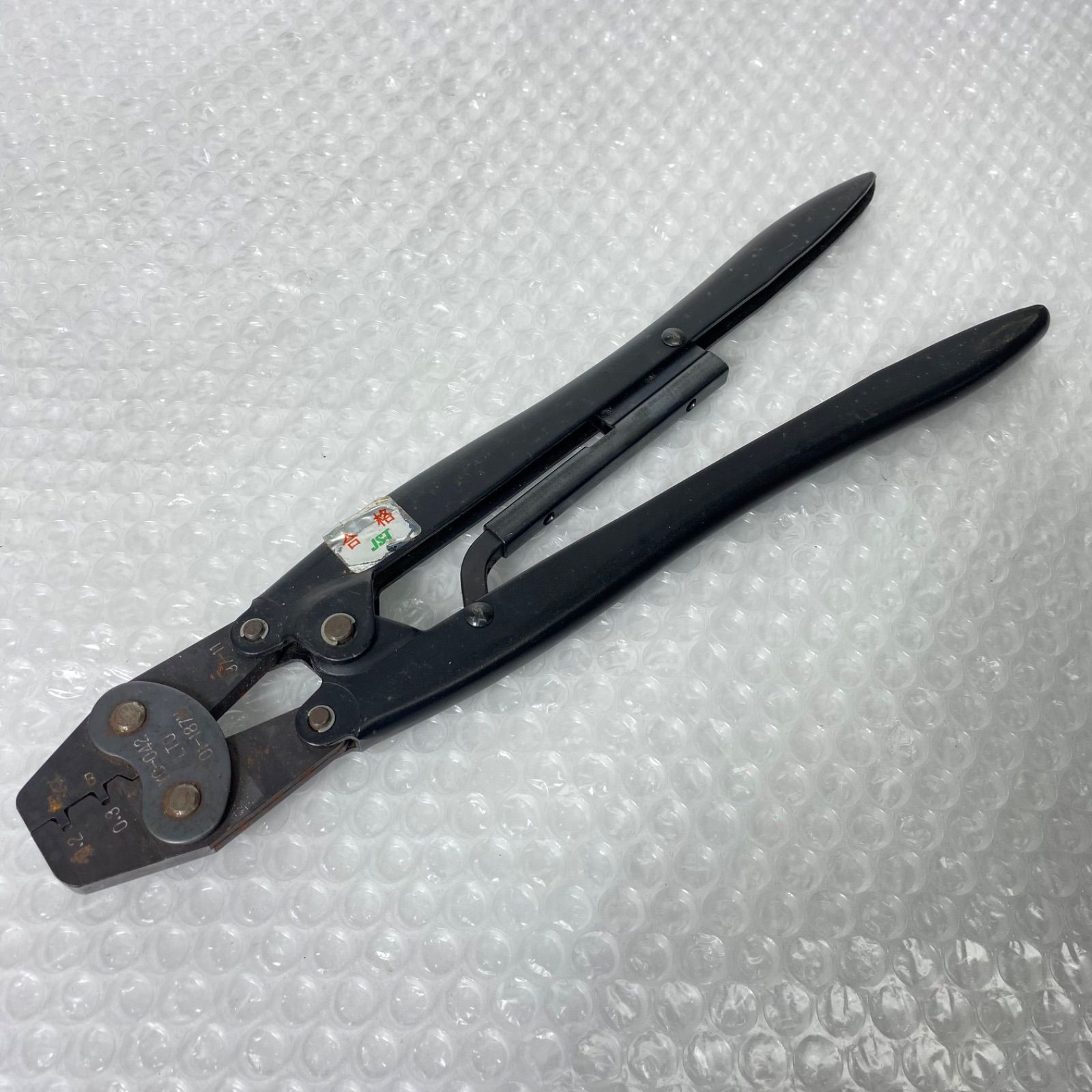 JST 圧着工具 YC-042 LTO 01-187N 手動圧着ペンチ ケーブル端子用 配線 