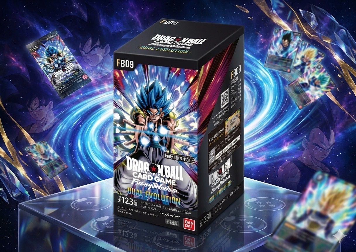 【テープ付き・特典なし】ドラゴンボール DUAL EVOLUTION ✓【テープなし】ドラゴンボール FW FB09 DUAL EVOLUTION 1BOX テープ