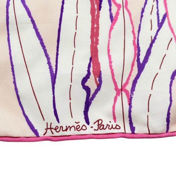 ○ エルメス HERMES カレ45 スカーフ バンダナ J'attends mon Prince