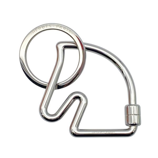 ○ エルメス HERMES シュヴァル Cheval キーリング キーホルダー 