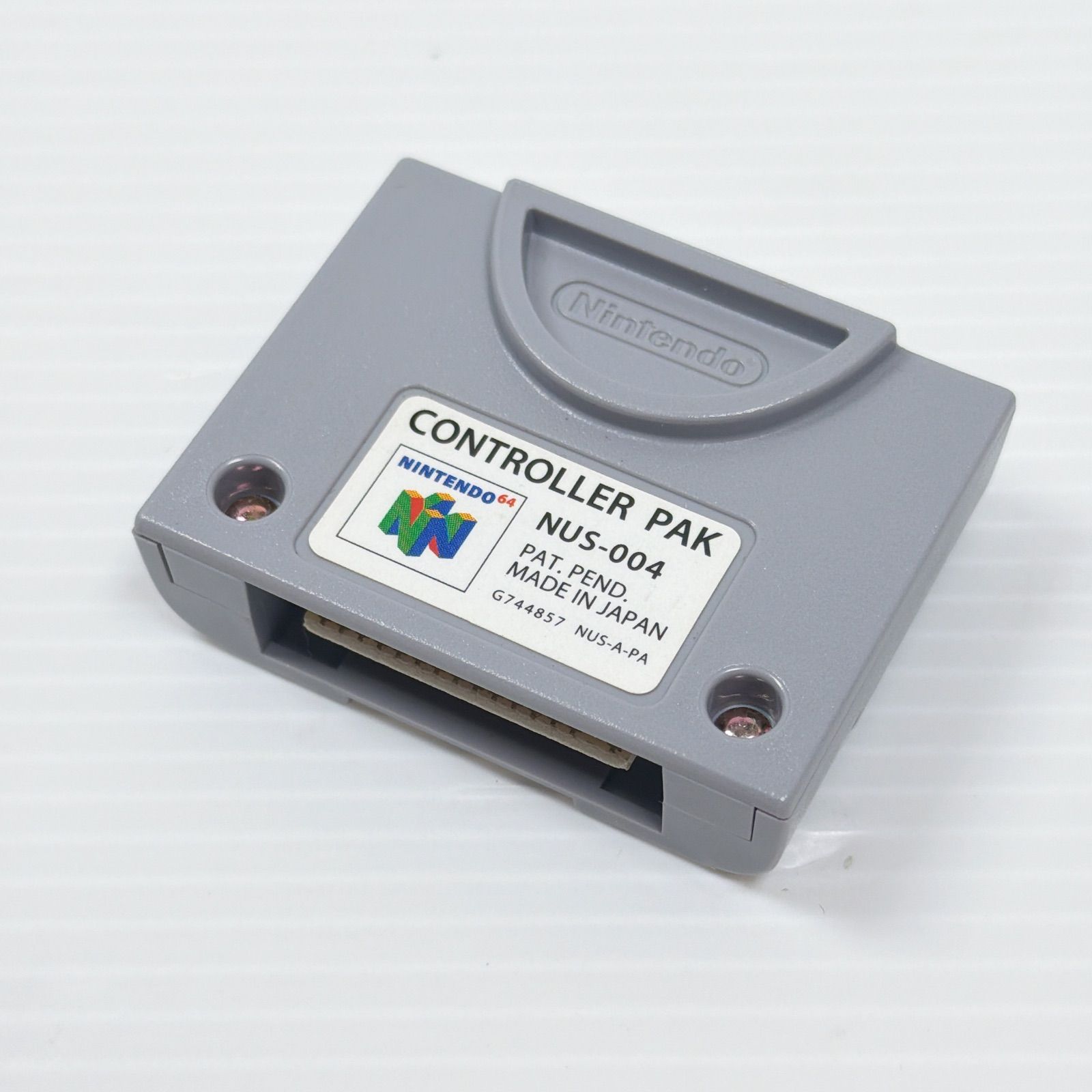 任天堂64コントローラーパックNUS-004の出品です。 美品 ニンテンドー64 コントローラーパック Nintendo64 NUS-004 箱