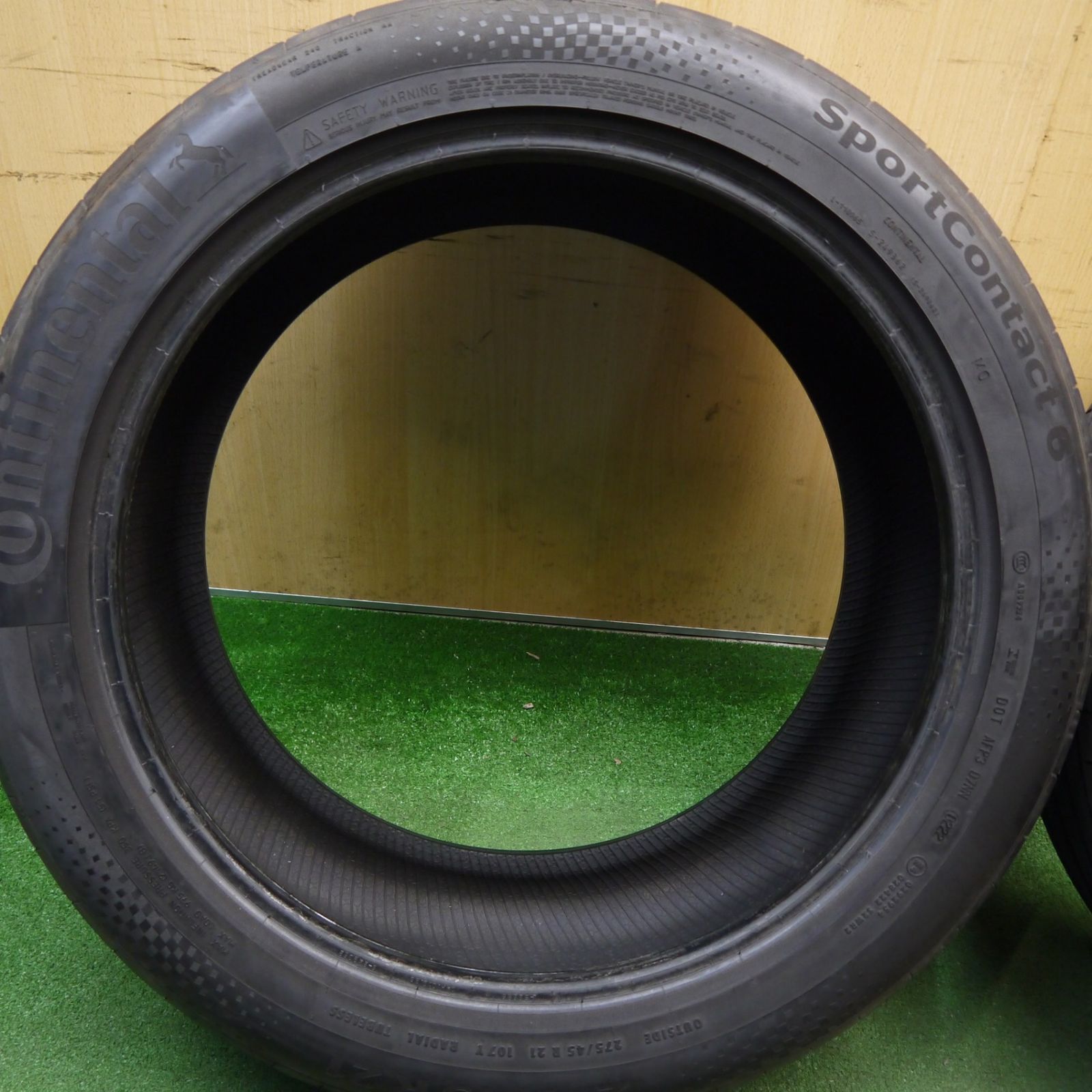 2本価格！22年☆275/45R21 コンチネンタル スポーツコンタクト6 タイヤ 