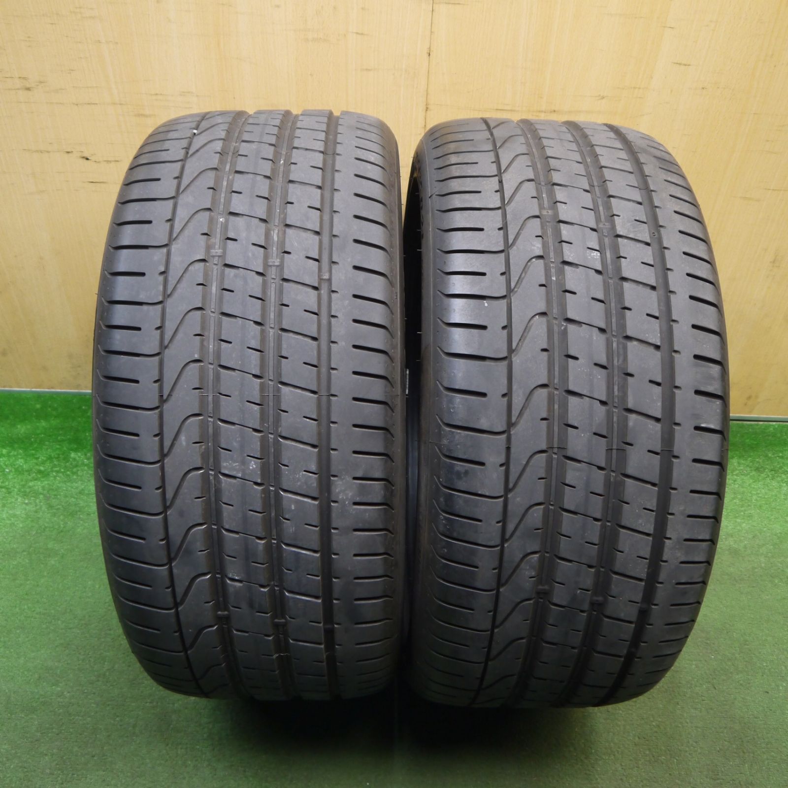 バリ溝！24年！8.5分！2本☆295/35R21 ピレリ PZERO TM Pゼロ 21インチ 