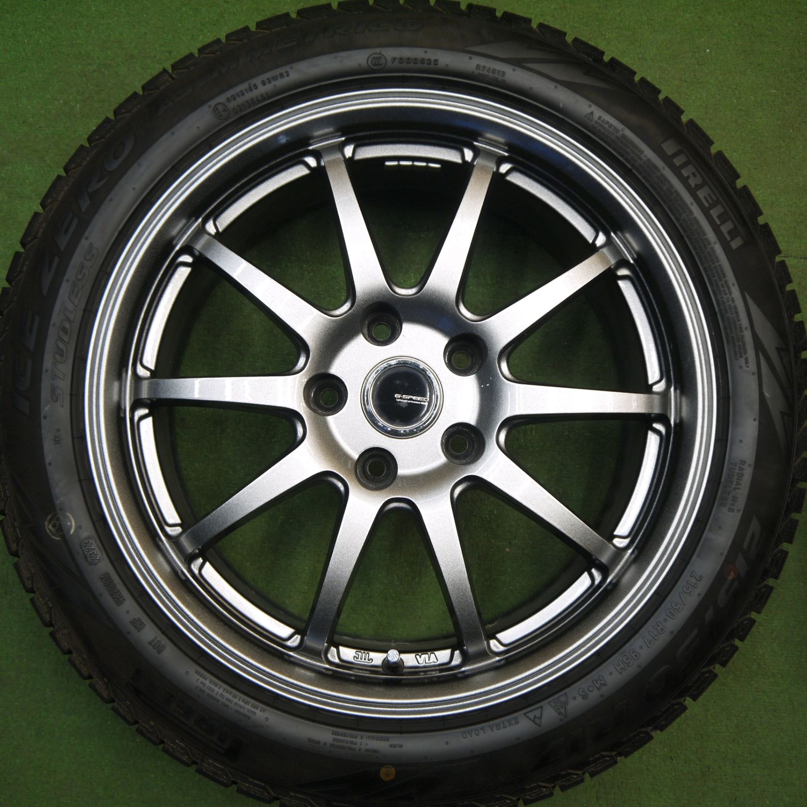 バリ溝！23年！キレイ！9分☆スタッドレス 215/50R17 ピレリ 