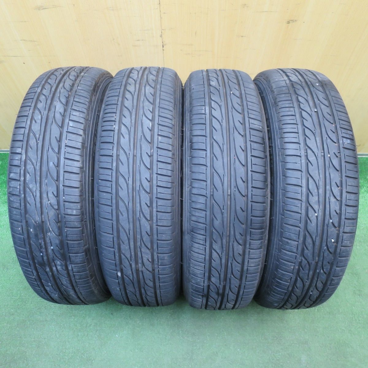 4本価格！23年☆155/65R14 ダンロップ EC202 スチール ホイール 14 