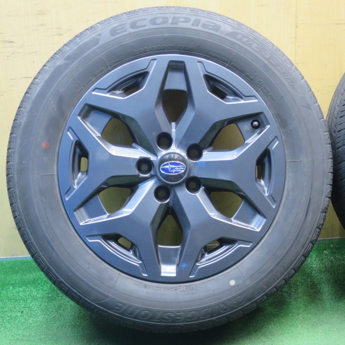 キレイ☆スバル SK フォレスター X-BREAK 純正 ENKEI 225/60R17 
