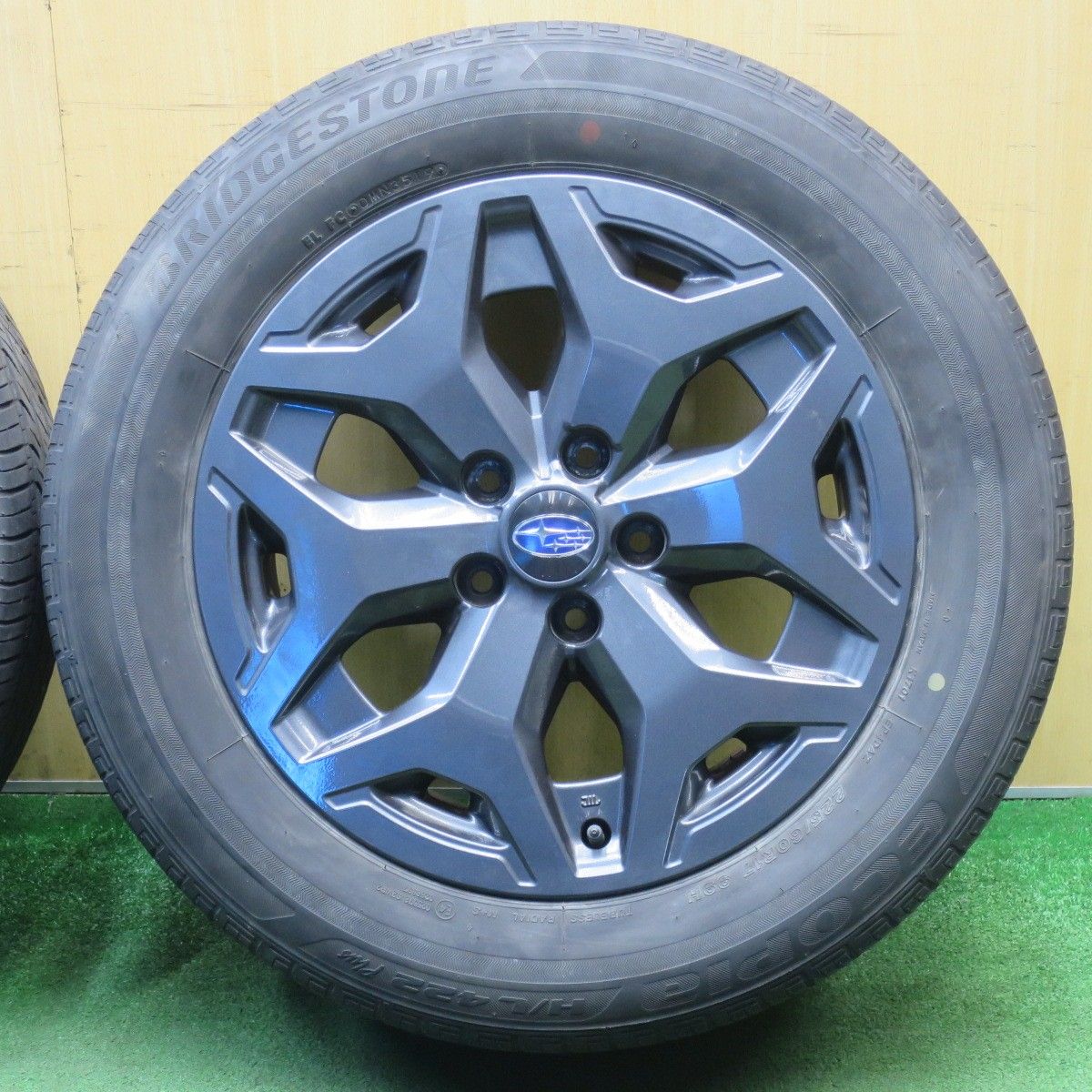 キレイ☆スバル SK フォレスター X-BREAK 純正 ENKEI 225/60R17 
