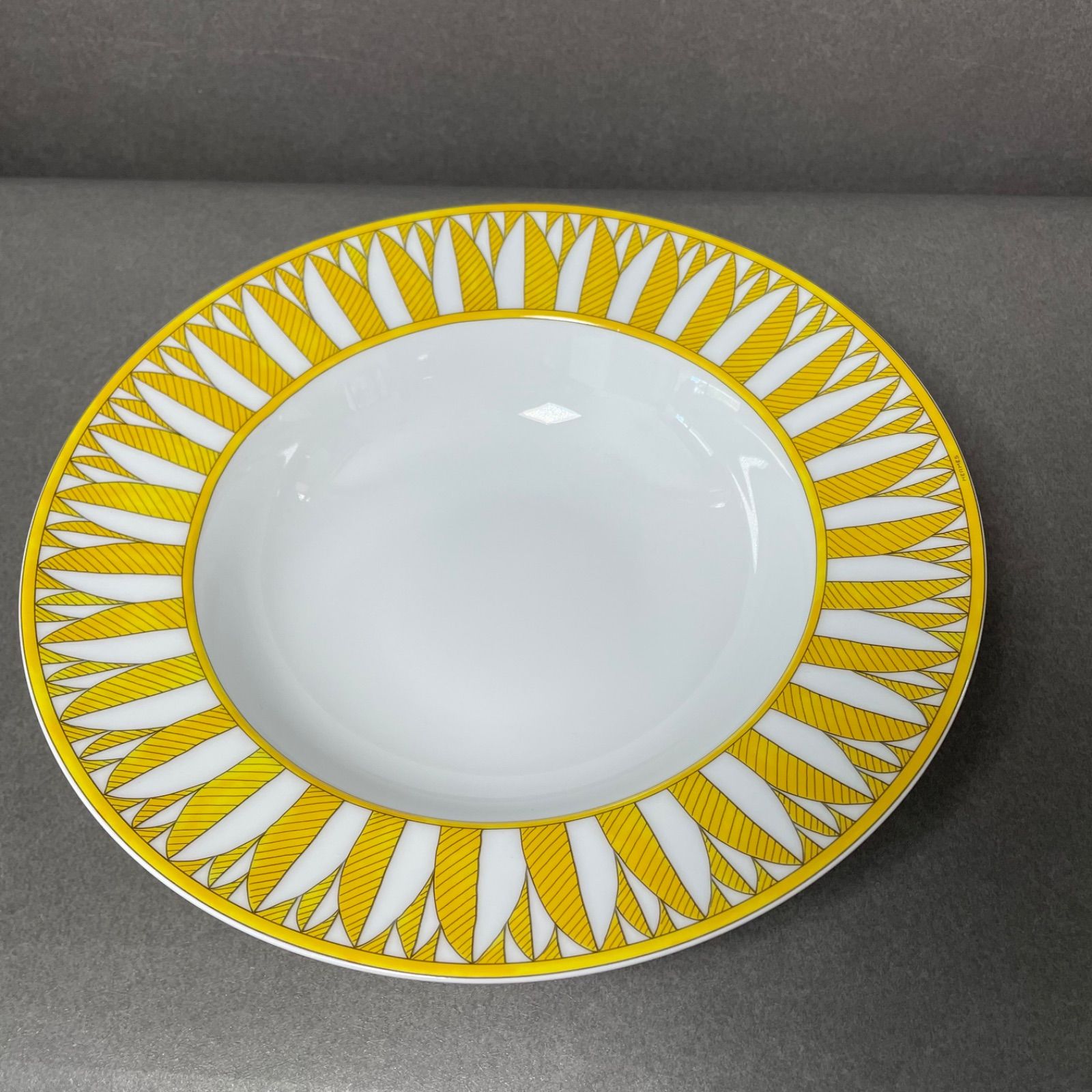 未使用 エルメス ソレイユ ドゥ パスタプレート 24cm 2枚セッ 皿 食器 