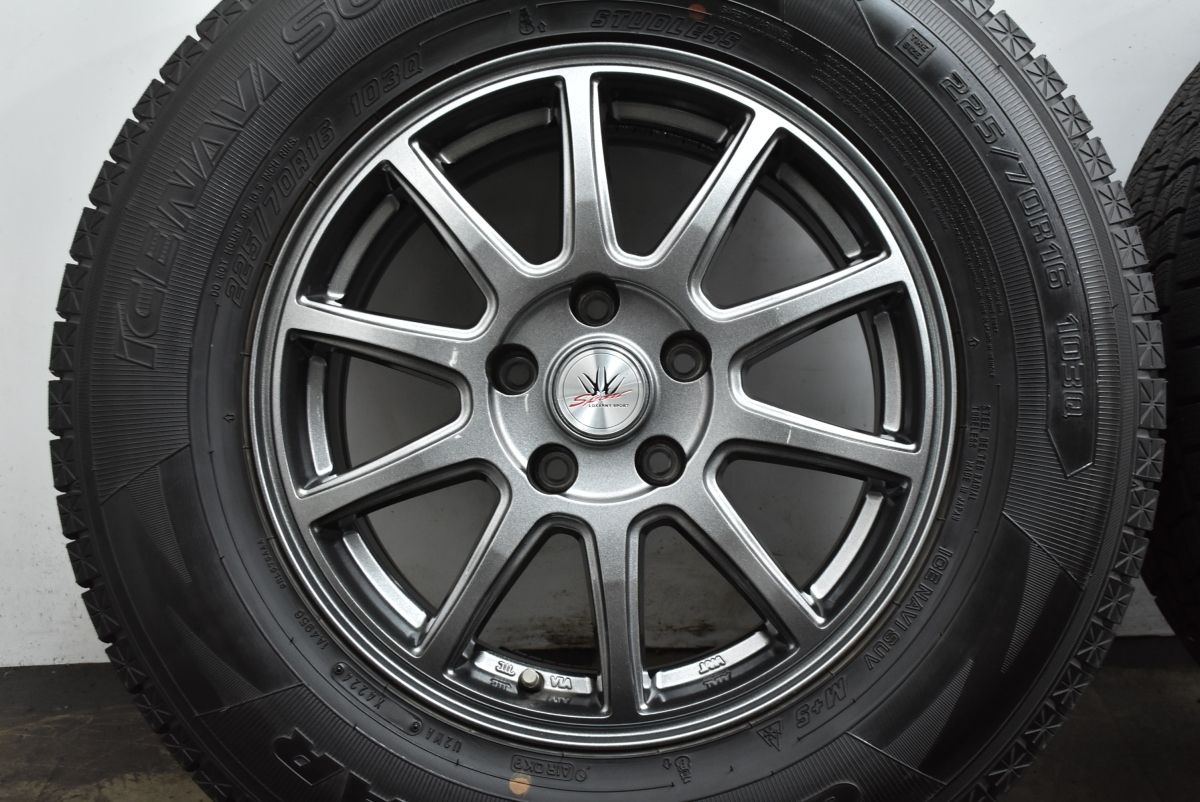 美品 バリ溝】ロクサーニ スポーツ 16in 6.5J +38 PCD114.3 