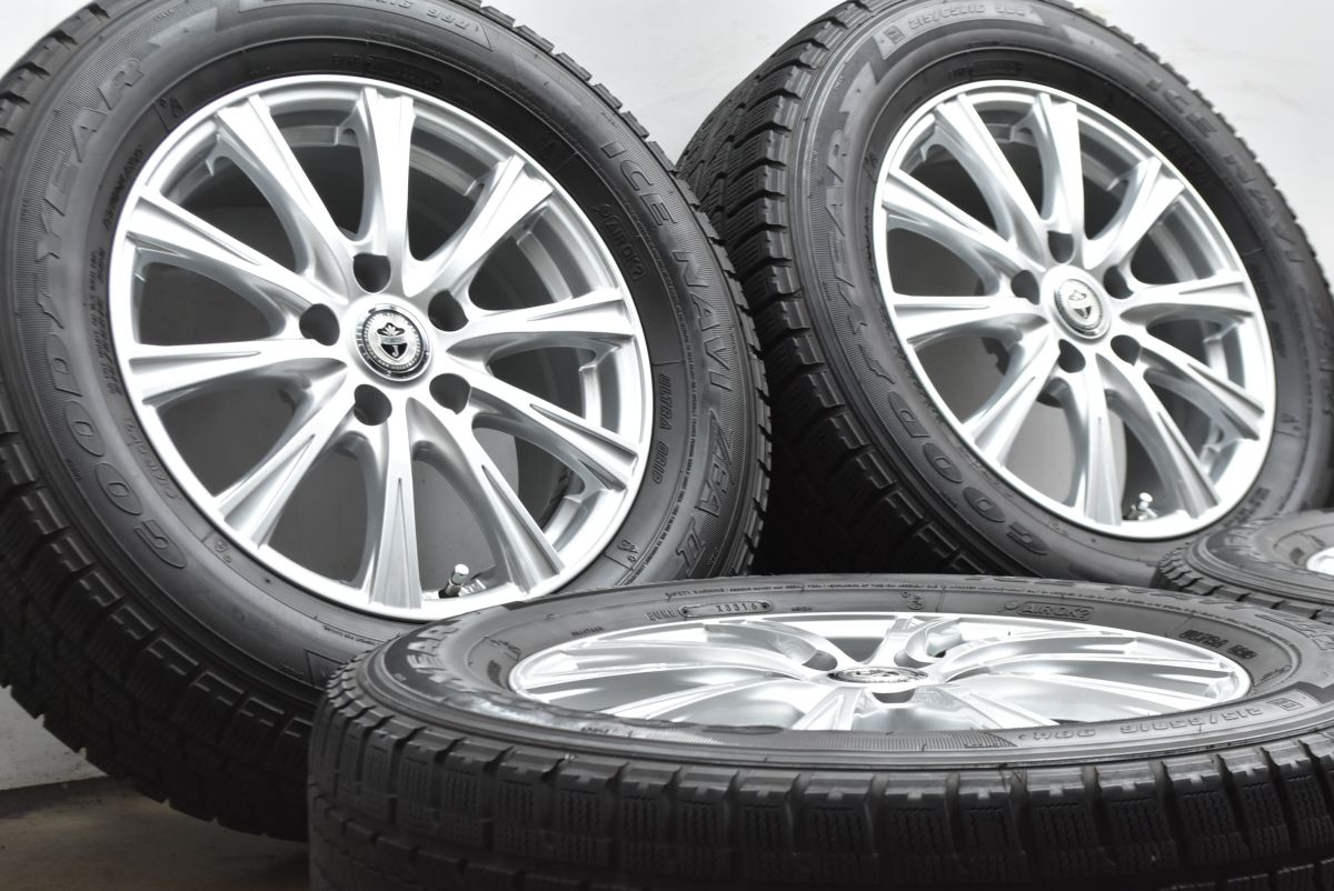 交換用に】ジョーカー 16in 6.5J +40 PCD114.3 グッドイヤー アイス 