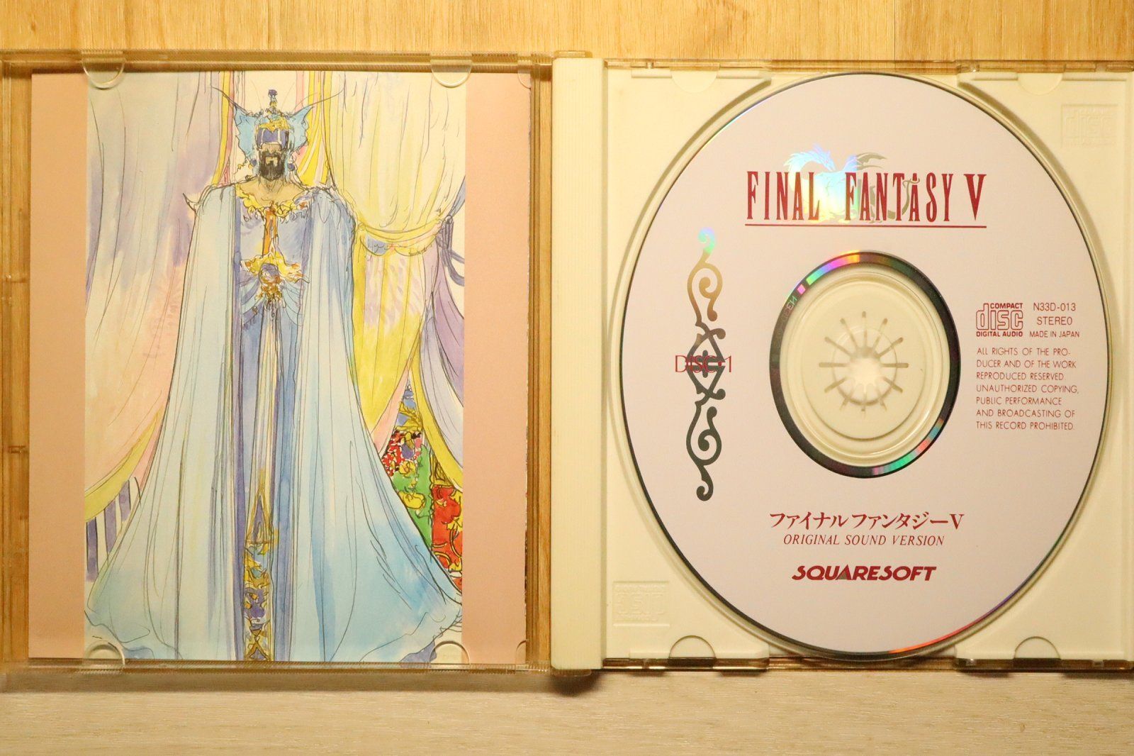 国内盤CD☆ゲーム音楽/□ ファイナルファンタジーV オリジナル