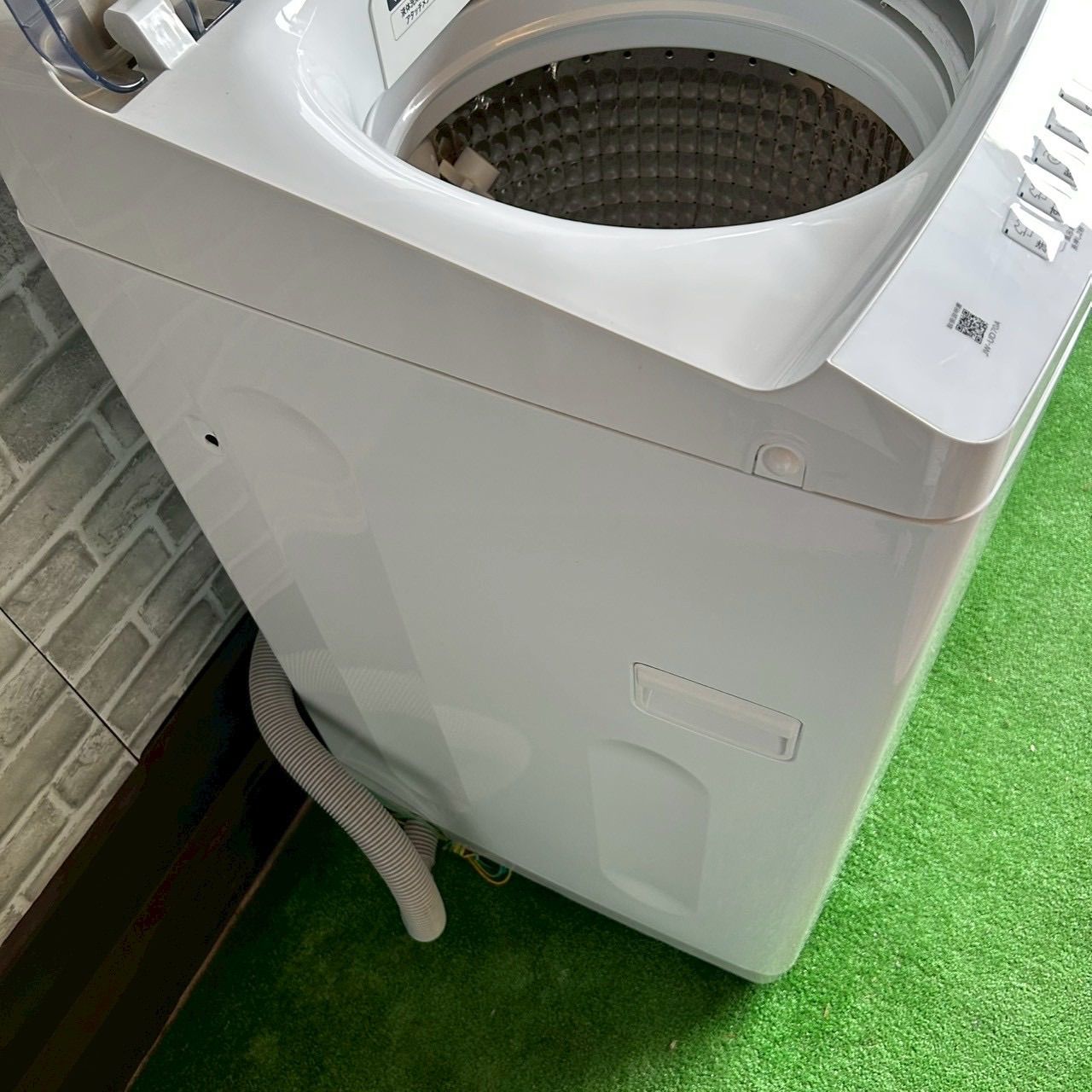 2023年製　Haier JW-UD70A インバーター洗濯機 ホワイト JW-UD70A(W) [洗濯7.0kg /簡易乾燥