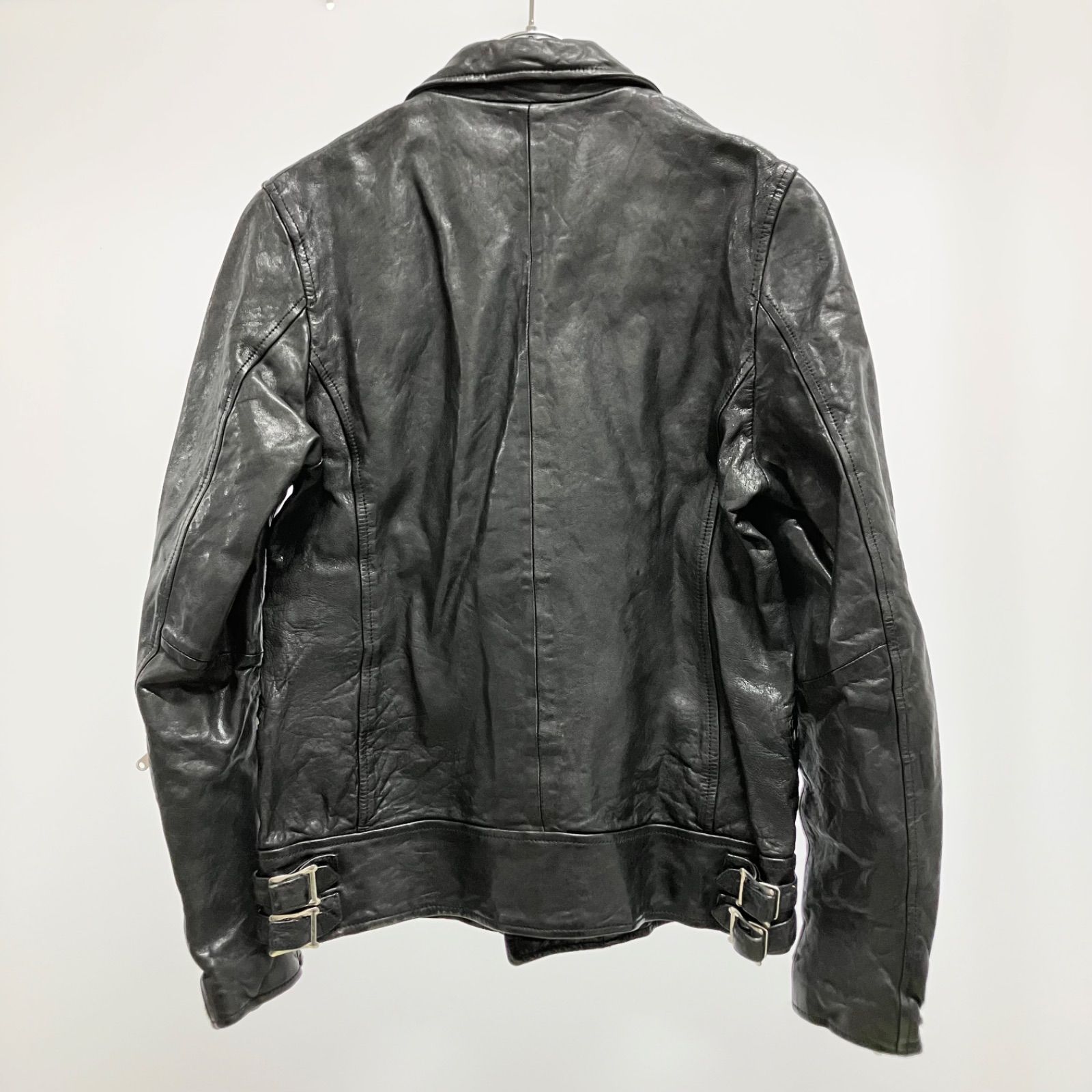 FUGA フーガ レザー 本革 羊革 ライダース ジャケット 上着 アウター 