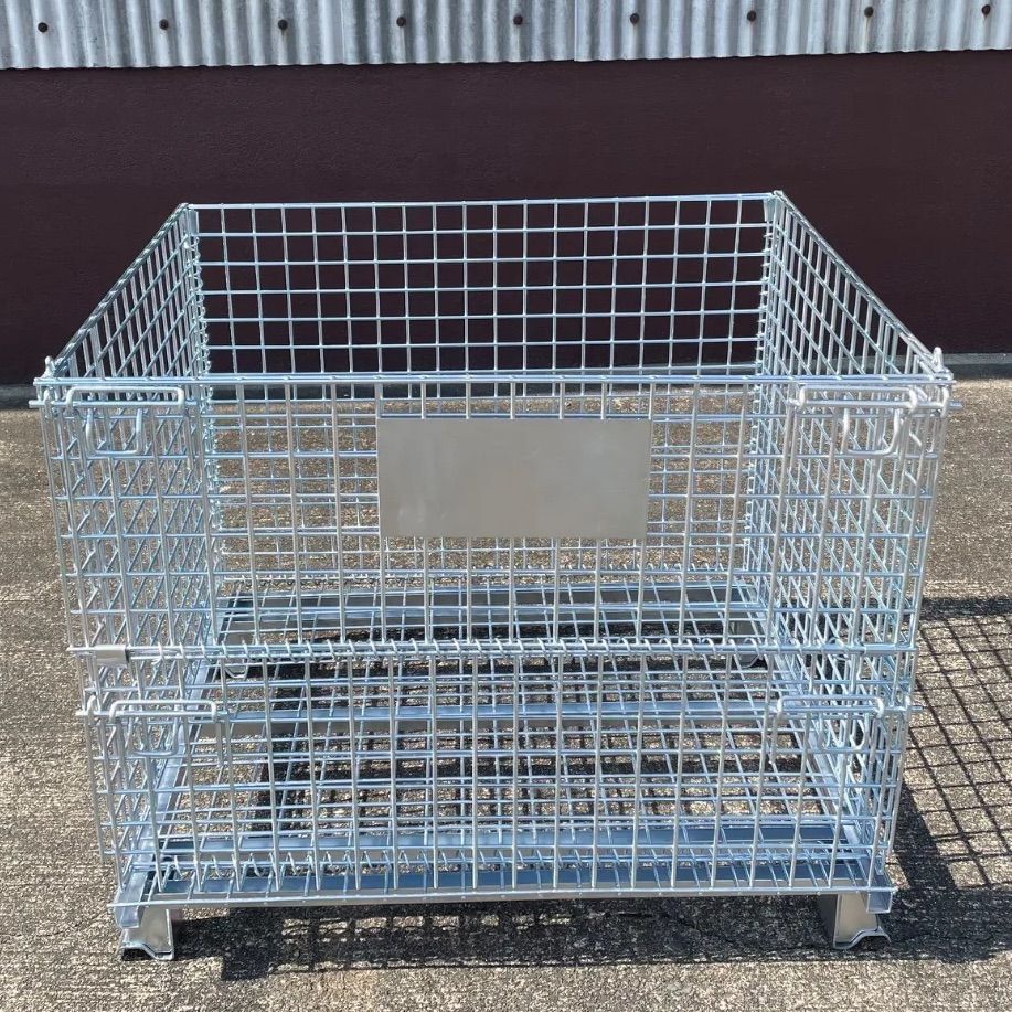 新品メッシュパレット W1000×800×850mm 一台 岐阜発 鉄カゴ 
