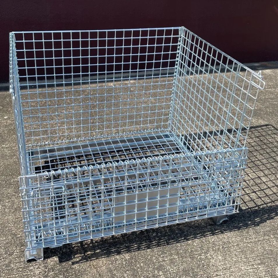 新品メッシュパレット W1000×800×850mm 一台 岐阜発 鉄カゴ 