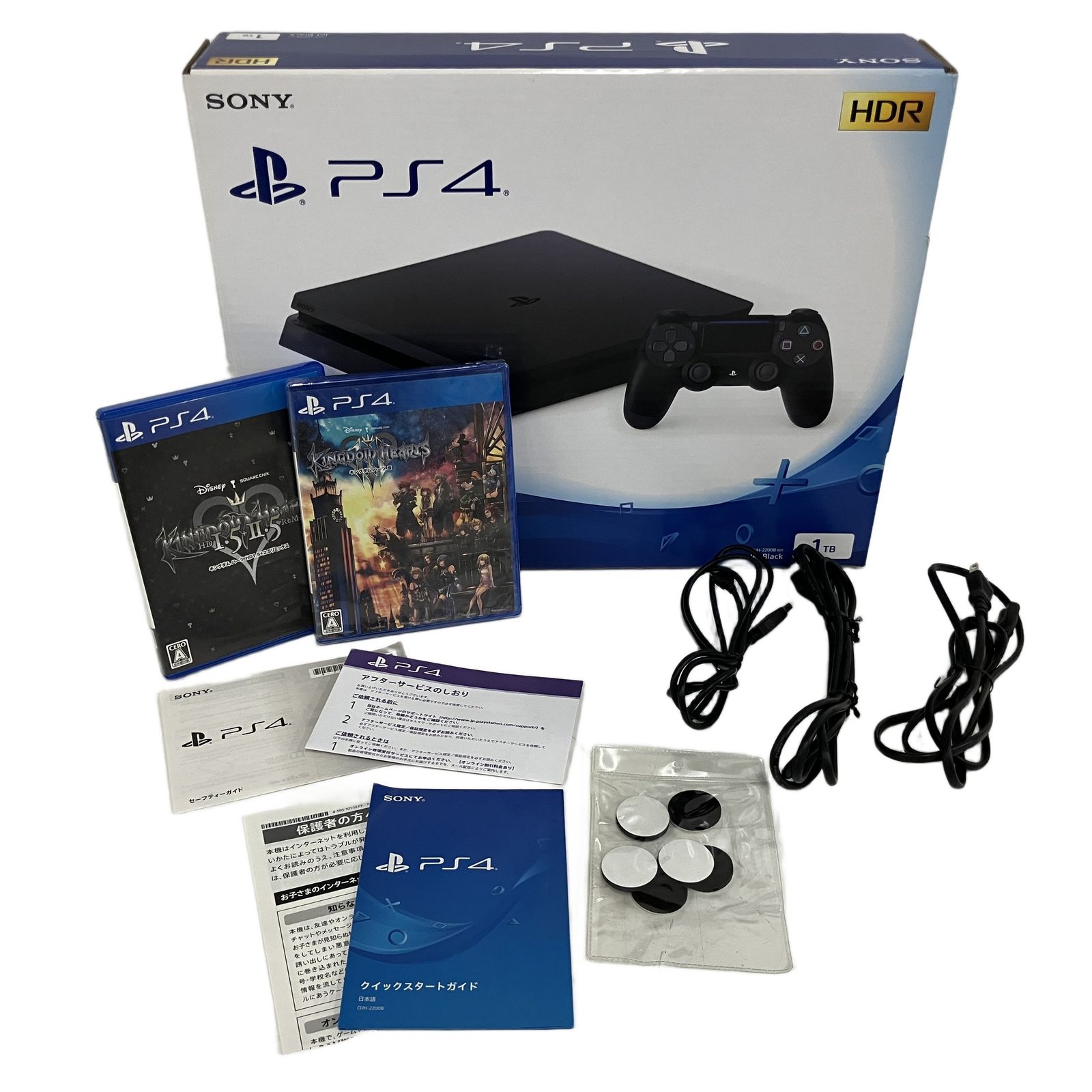 SONY CUH-2200B PlayStation4 1TB PS4 プレイステーション ソフト2枚 