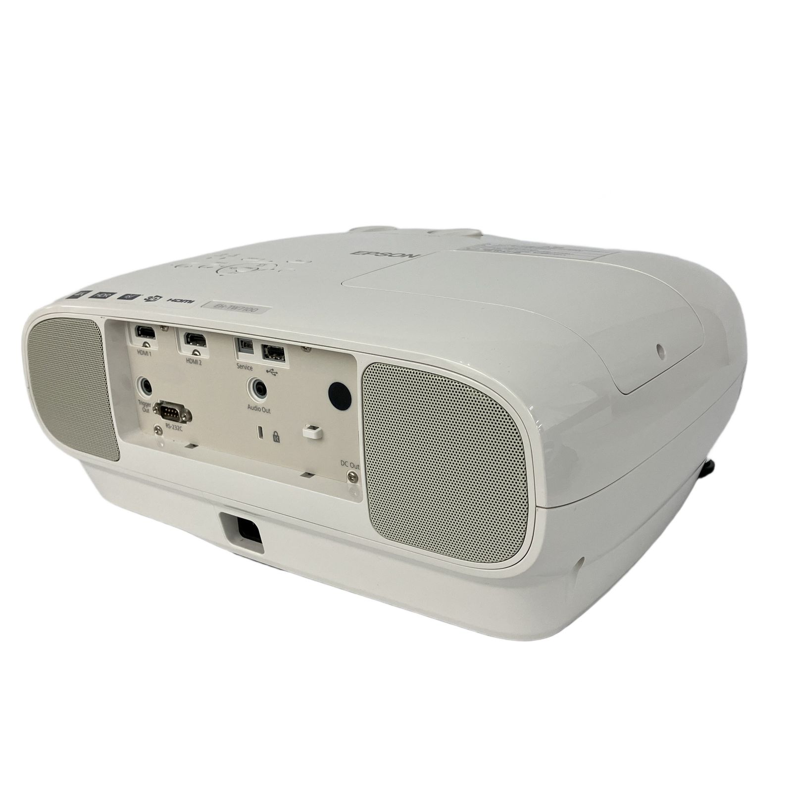 EPSON dreamio EH-TW7100 ホームプロジェクター 4K対応 スピーカー内蔵 