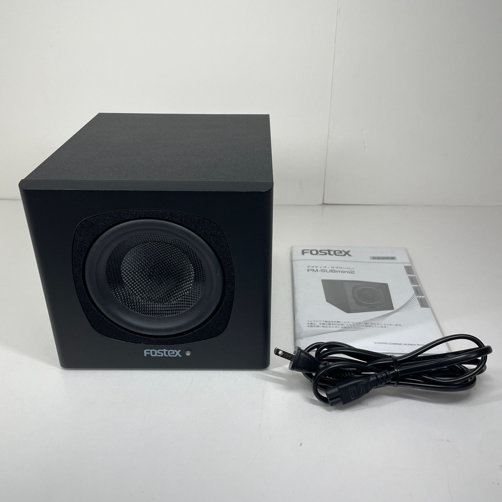 Fostex PM-SUBmini2 アクティブサブウーファー 品 【公式通販】