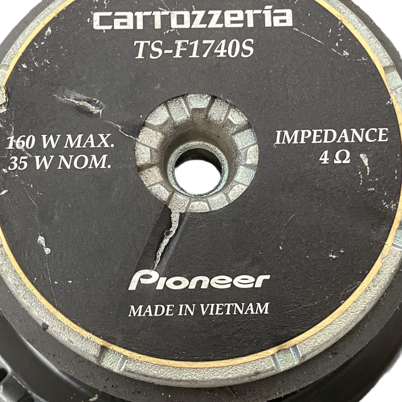 pioneer carrozzeria TS-F1740 17cm スピーカー コアキシャル2ウェイ