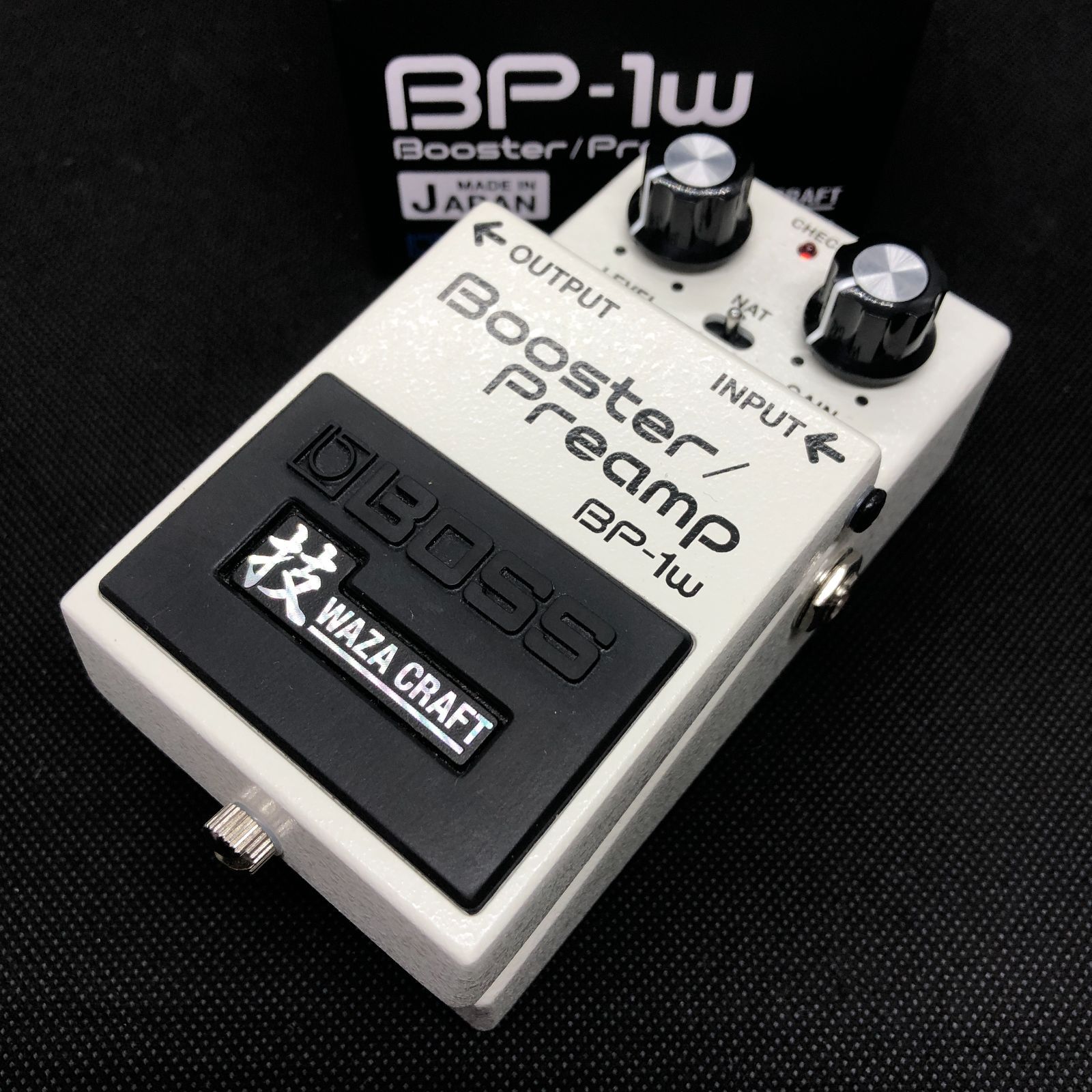 BOSS WAZA CRAFT BP-1W ブースター/プリアンプ　保証書付き BOSS BP-1W エフェクター ブースター プリアンプ 技クラフト WAZA