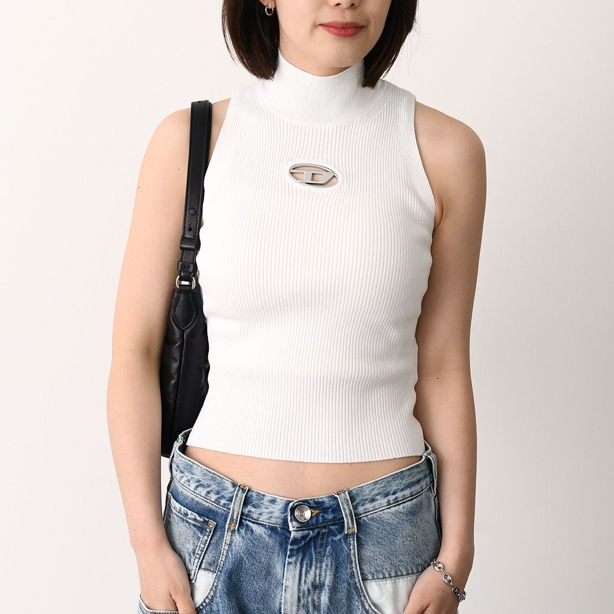 DIESEL ディーゼル トップス M-ONERVAX-TOP ノースリーブトップ A13020