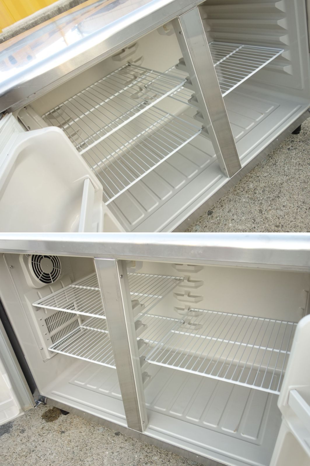 R096 HOSHIZAKI コールドテーブル 台下冷蔵庫、2011年製 Used R096 HOSHIZAKI コールドテーブル 台下冷蔵庫、2011年製 Used
