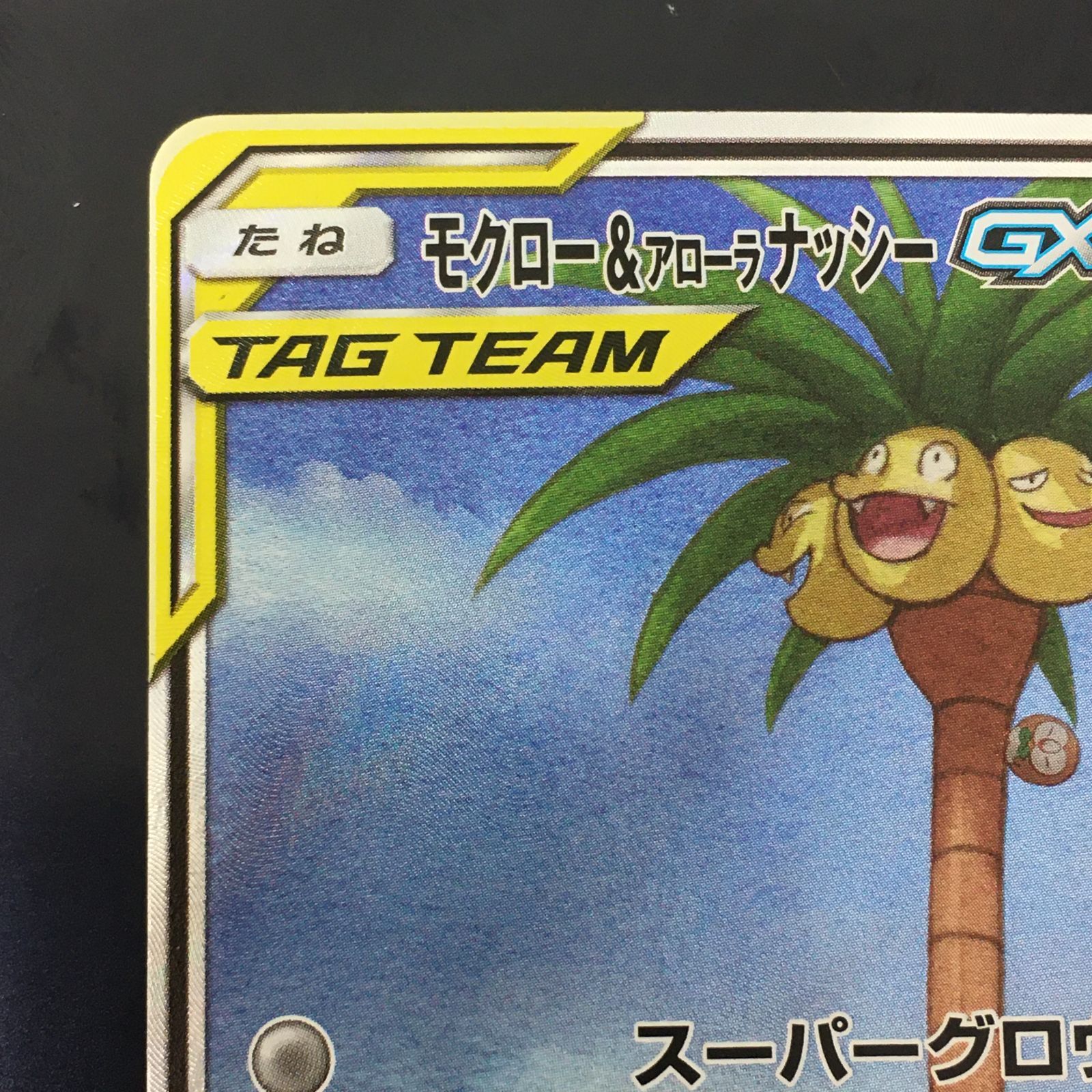 三沢店56-14-0407] ポケモンカード モクロー＆アローラナッシーDX SR 