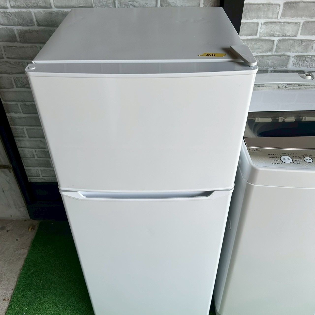 ハイアール Haier 2022年製 冷蔵庫 JR-N130C 洗濯機 JW-C60GK セット 