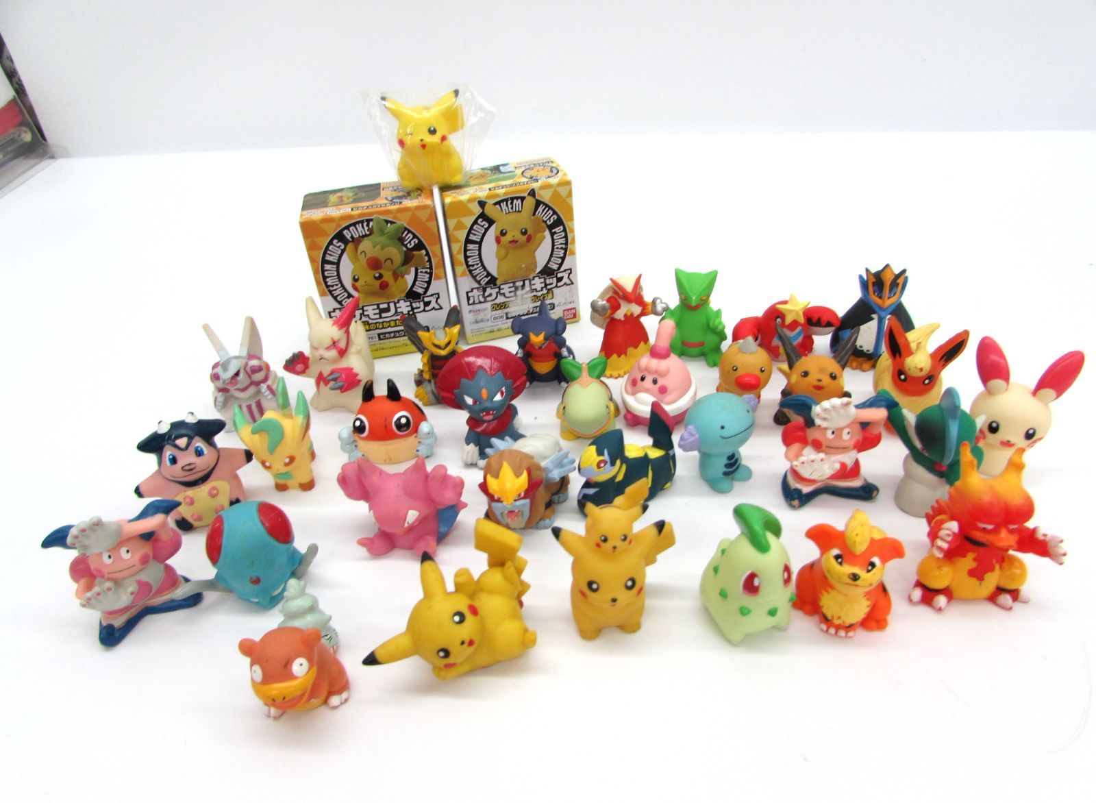 現状品 バンダイ ポケットモンスター ポケモンキッズ 指人形 35個お 