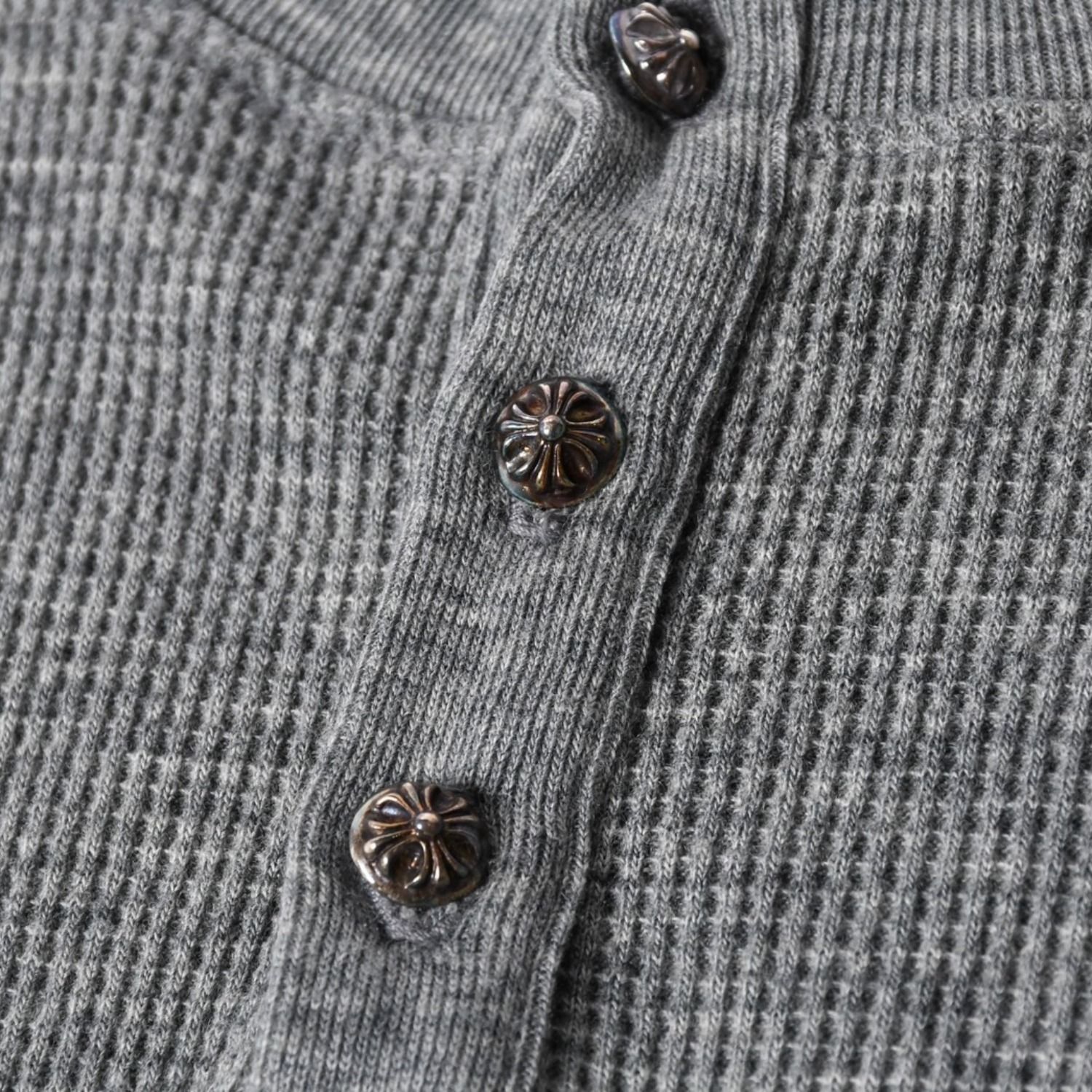新品同様 CHROME HEARTS クロムハーツ タートルネック ヘンリーネック