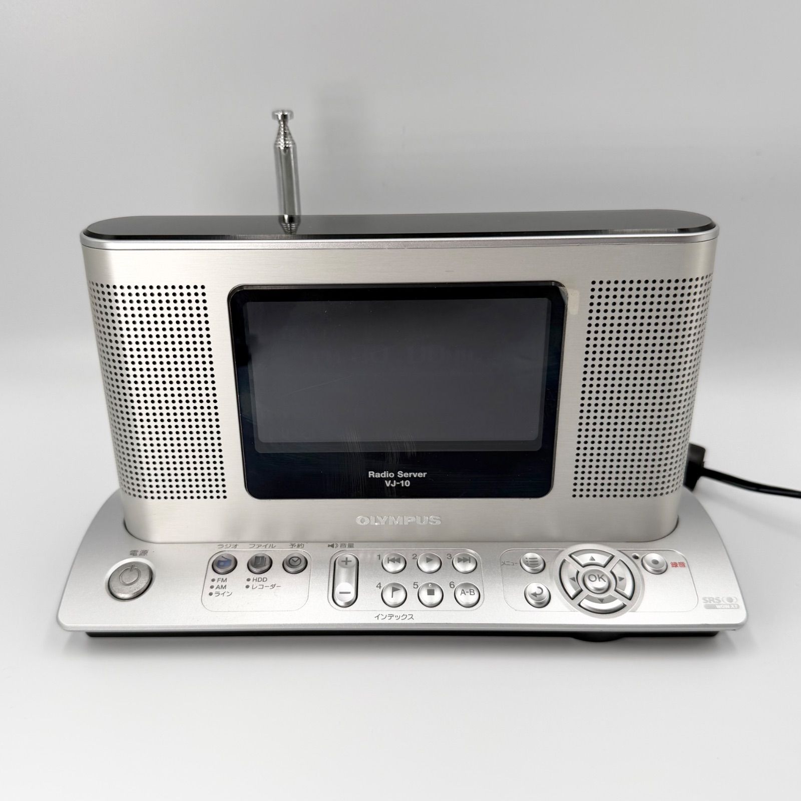 使用感少なめ◎オリンパス ラジオサーバー VJ-10 HDD内蔵ラジオレコーダー デジタル録音 付属品・説明書有 OLYMPUS ☆ PayPay(ペイペイ)決済可能 ☆ 札幌市 豊平区 平岸 アウトレットモノハウス オリンパス ニュースリリース： ラジオ番組約2500時間分の録音が可能な