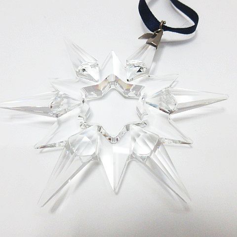 スワロフスキー 1997限定 Xmasオーナメント クリスタル SWAROVSKI スワロフスキー 1997年 クリスマスオーナメント 限定 イヤー