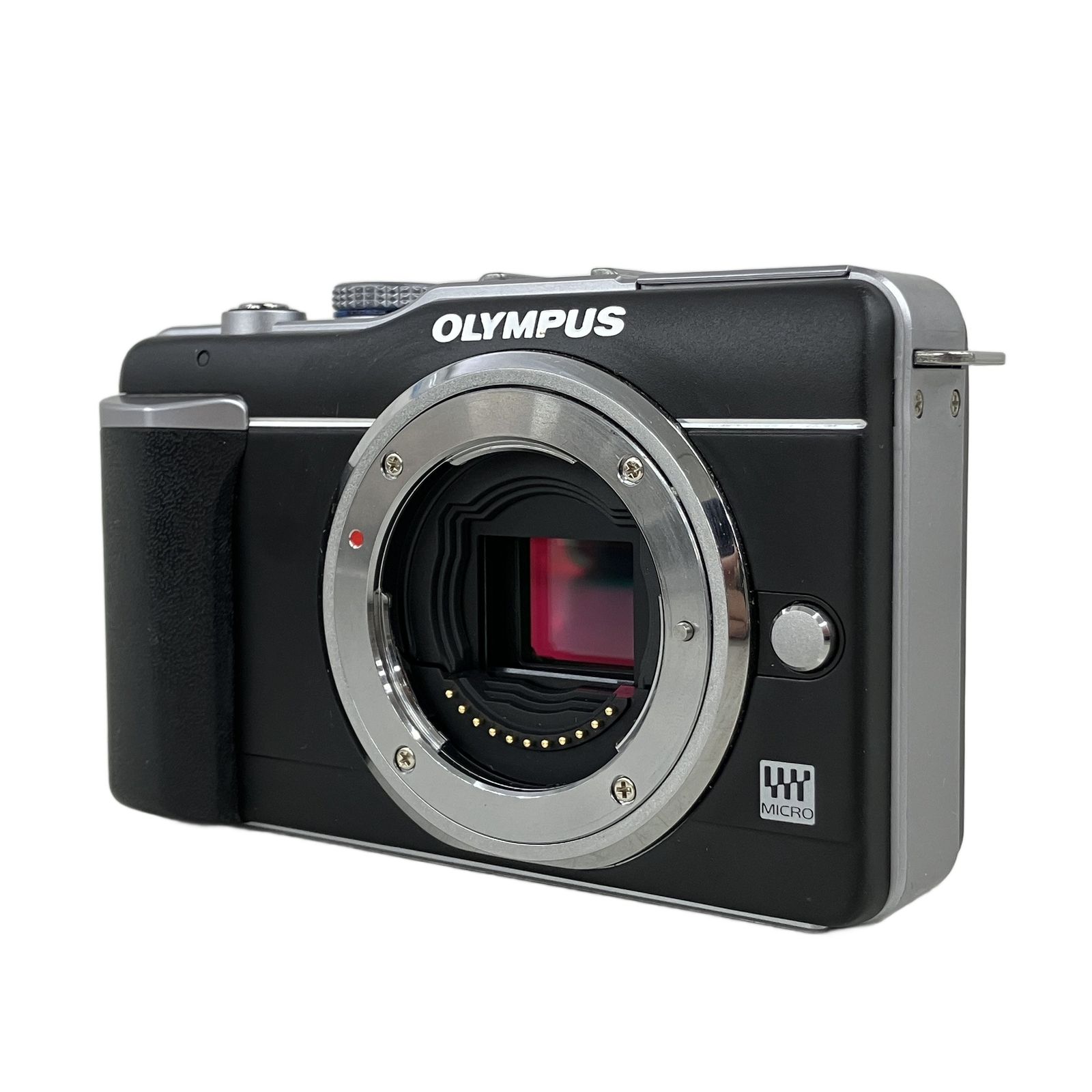 OLYMPUS ミラーレス一眼 PEN E-PL1レンズキット ブラック E-PL1 LKIT 