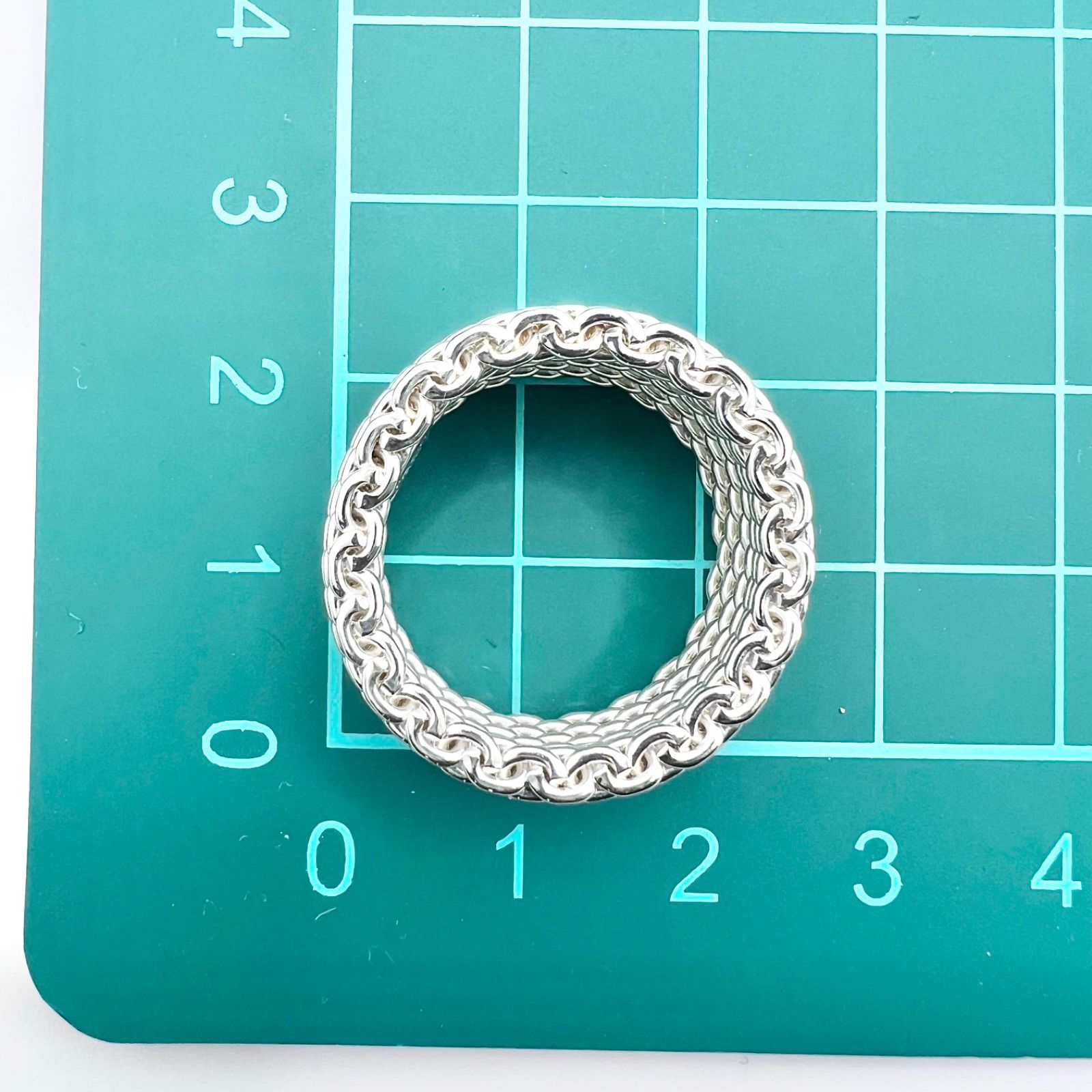 極美品 ティファニー サマセット リング 16号 TIFFANY&CO. SV 925