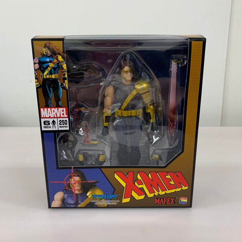 【3/8まで出品】MAFEX サイクロップス(AGEOF APOCALYPSE) ☆特価品 MAFEX No.250 CYCLOPS (AGE OF APOCALYPSE Ver.) (完成品