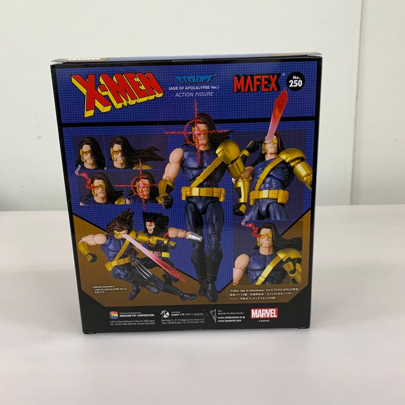 未使用品】 メディコムトイ X-MEN MAFEX CYCLOPS AGE OF APOCALYPSE