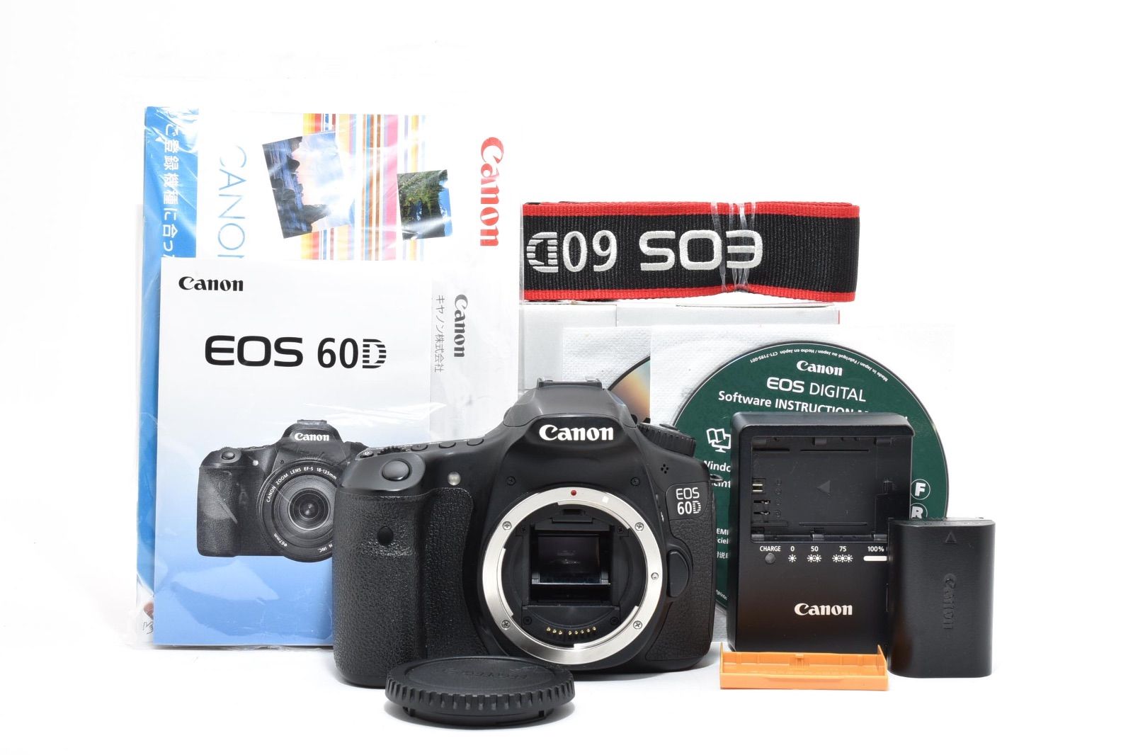☆良品☆ Canon キャノン EOS 60D ボディ デジタル一眼レフカメラ 元箱 