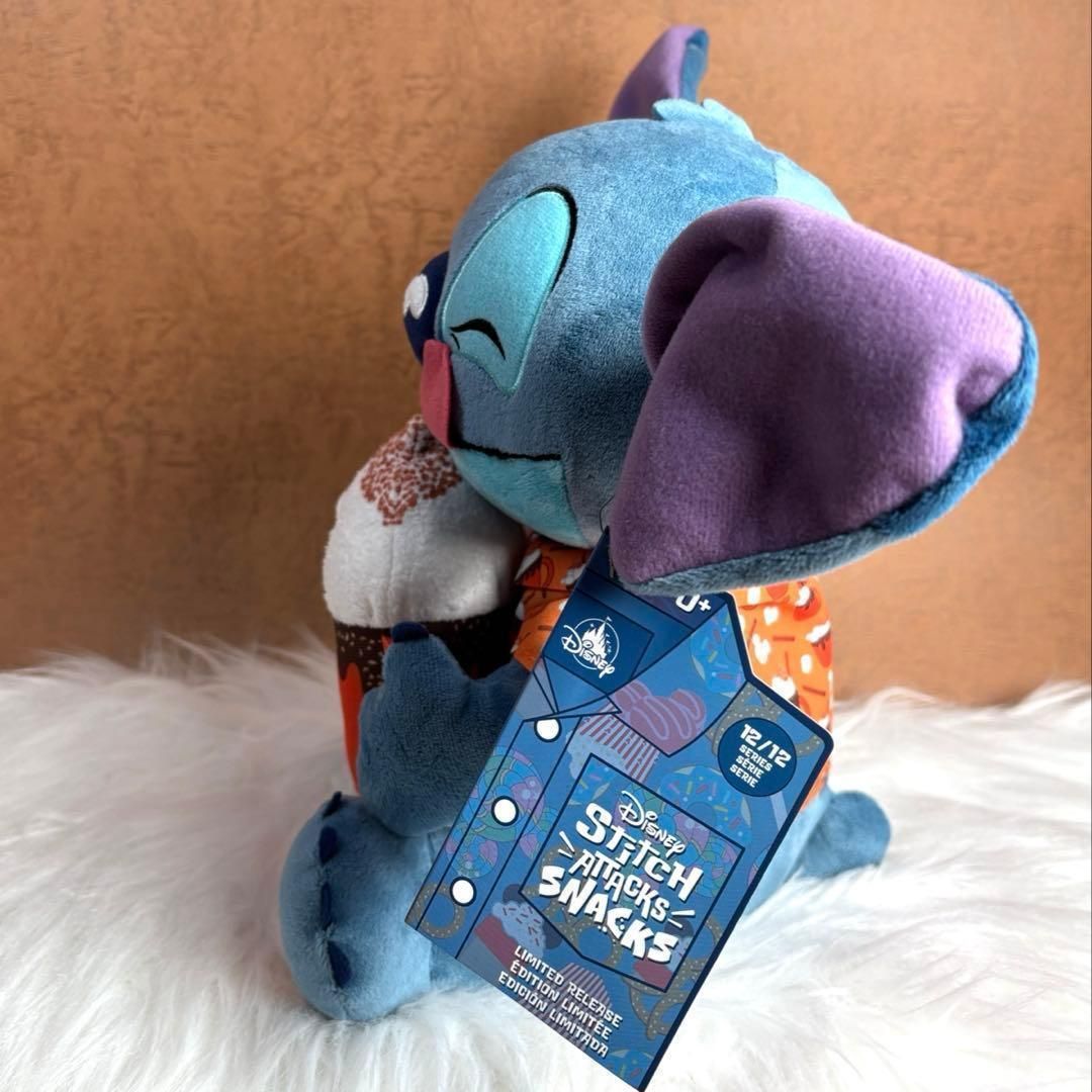 レア　ディズニー　スティッチ　ぬいぐるみ レア【スティッチ】ぬいぐるみ30㎝ ALOHA ココア USディズニーストア