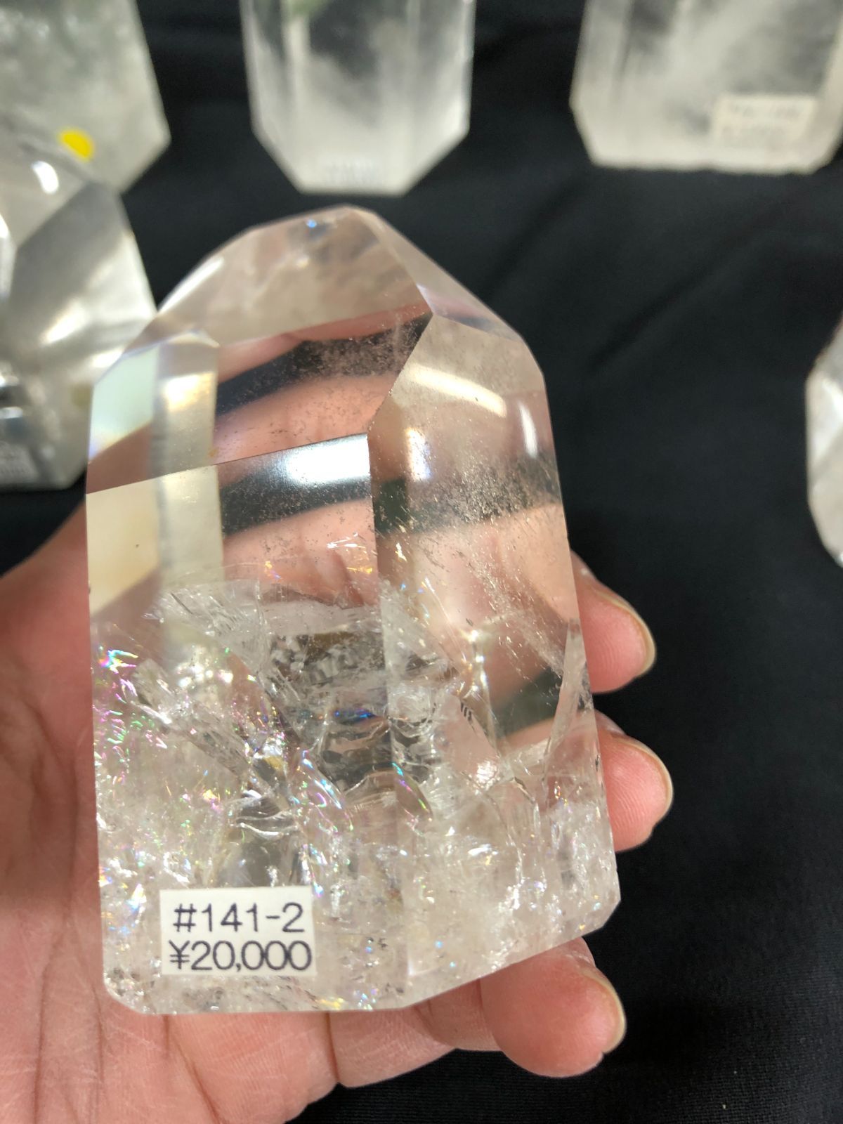 天然水晶ポイントBOX|コリント産