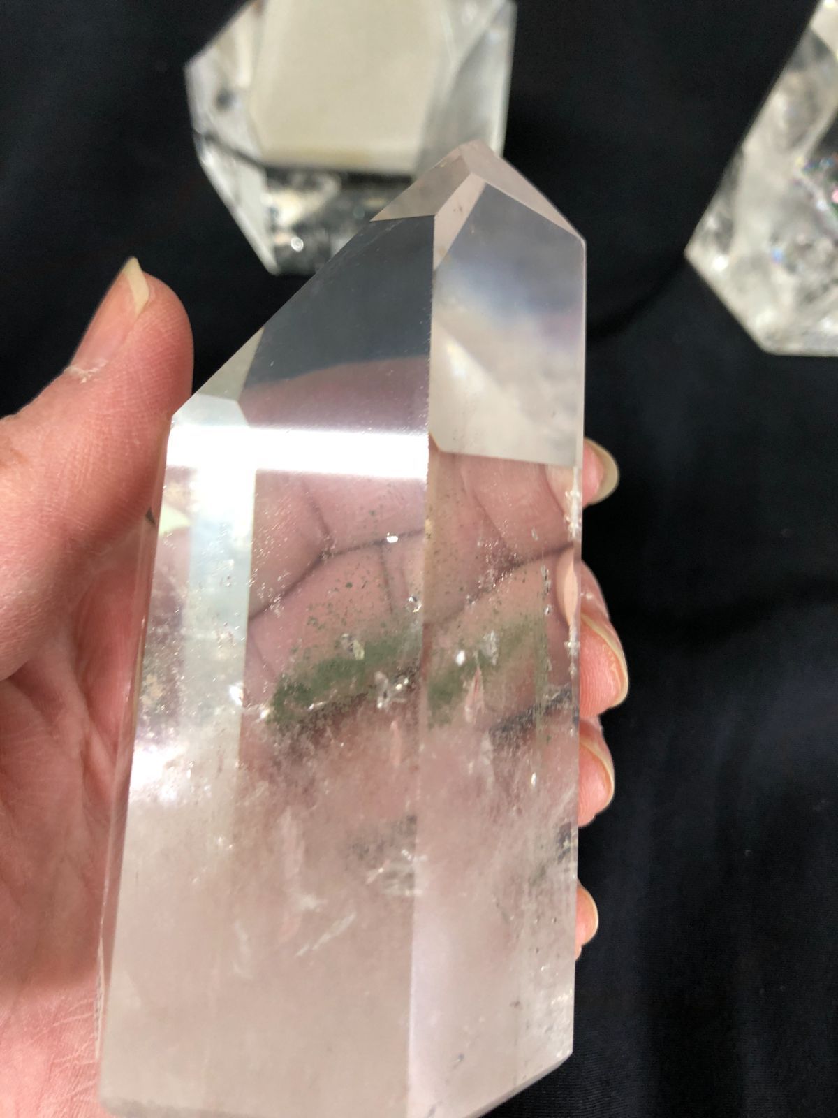 天然水晶ポイントBOX|コリント産