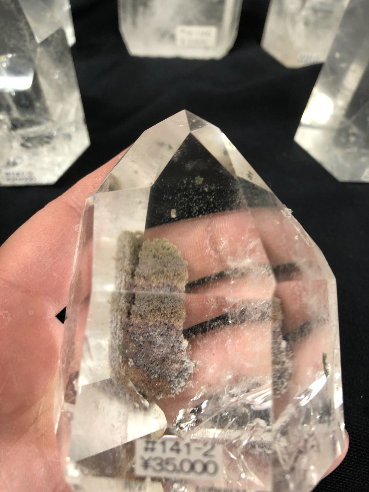 天然水晶ポイントBOX|コリント産