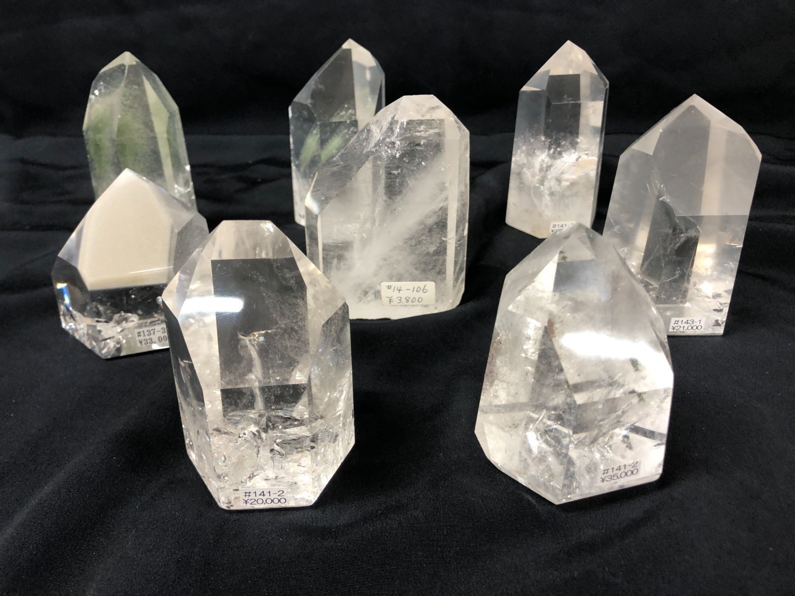 天然水晶ポイントBOX|コリント産