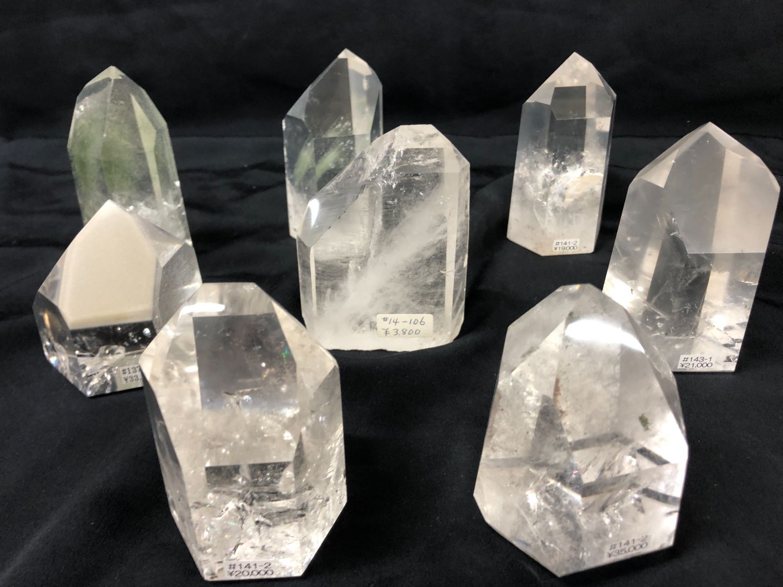 天然水晶ポイントBOX|コリント産