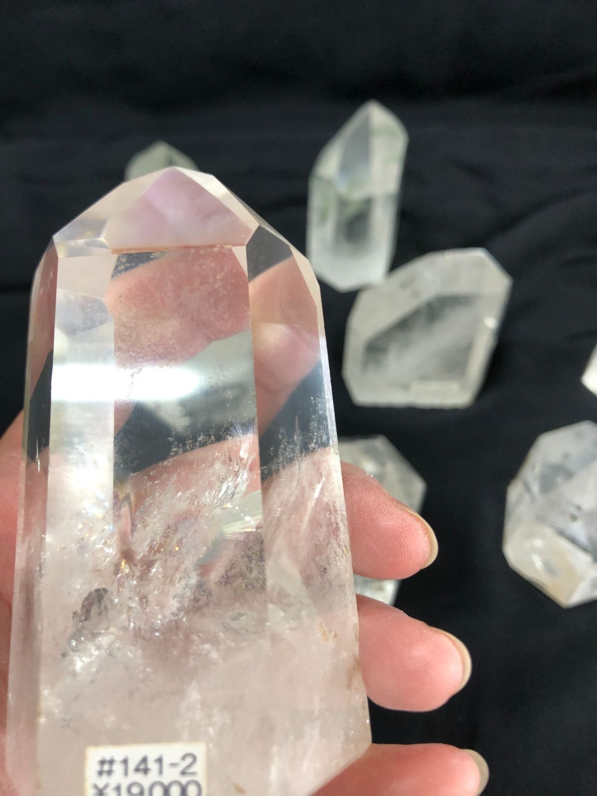 天然水晶ポイントBOX|コリント産