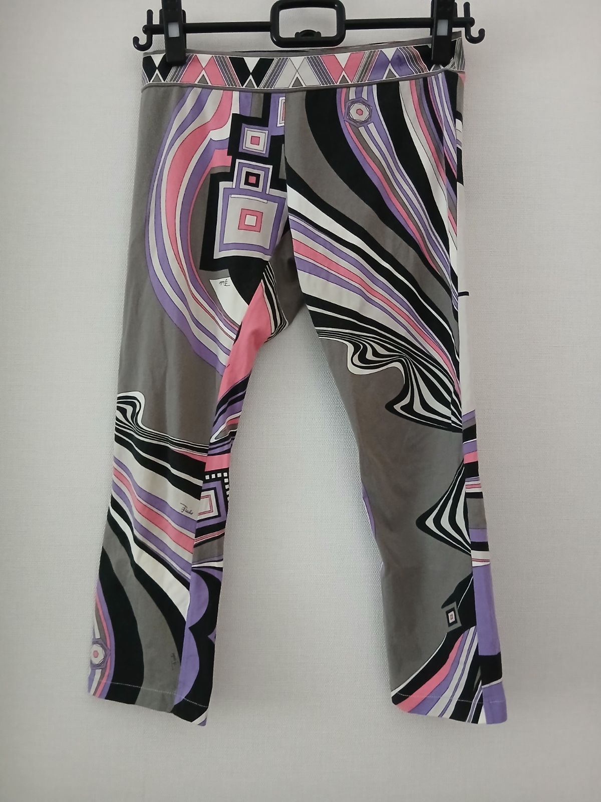 EMILIO PUCCI エミリオプッチ 総柄 ストレッチパンツ 幾何学柄 マルチ