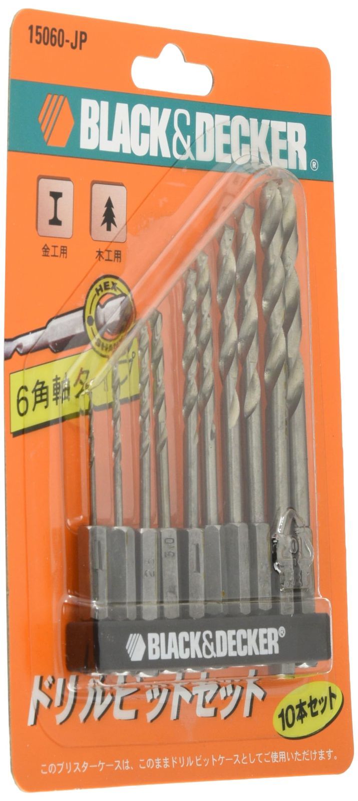 新着商品】10本 セット DIY 6角軸ドリルビット 電動工具 穴あけ 締付 