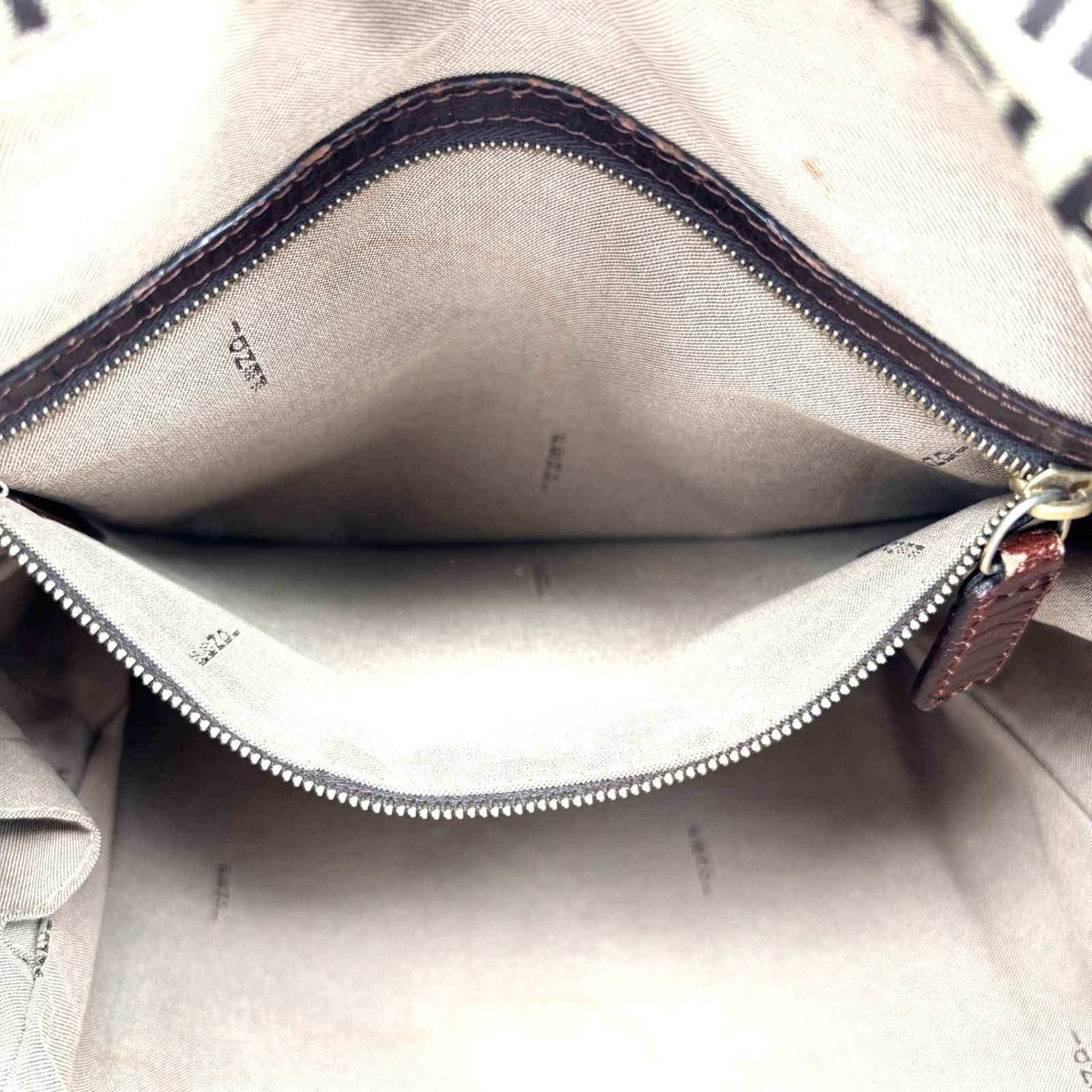 美品 FENDI フェンディ ズッカ 総柄 トートバッグ ハンドバッグ 